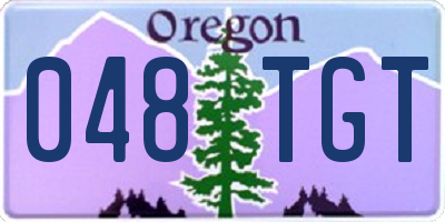 OR license plate 048TGT