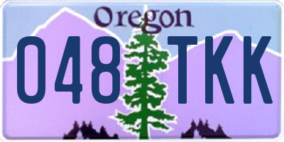 OR license plate 048TKK