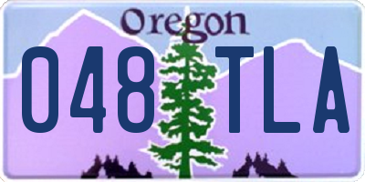 OR license plate 048TLA