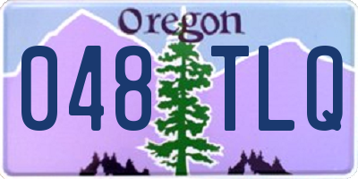 OR license plate 048TLQ