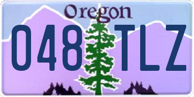 OR license plate 048TLZ