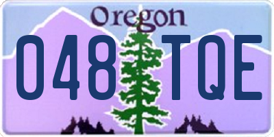 OR license plate 048TQE