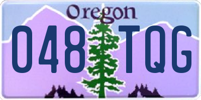 OR license plate 048TQG