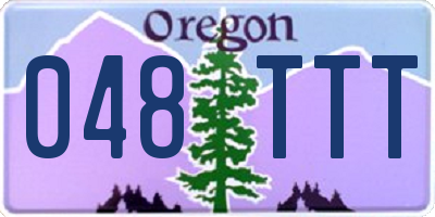 OR license plate 048TTT