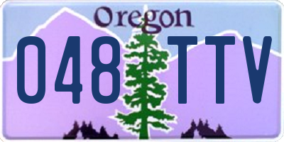 OR license plate 048TTV