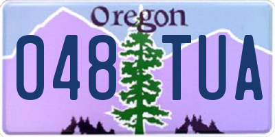OR license plate 048TUA