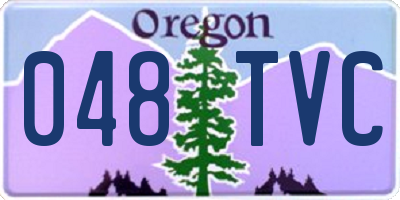 OR license plate 048TVC