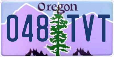 OR license plate 048TVT