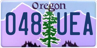 OR license plate 048UEA