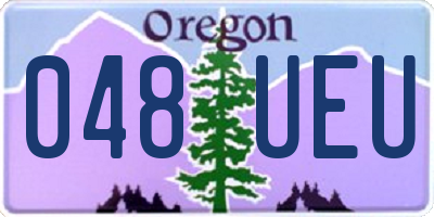OR license plate 048UEU