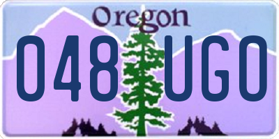 OR license plate 048UGO