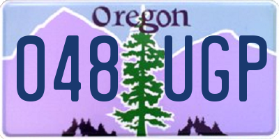 OR license plate 048UGP