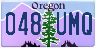 OR license plate 048UMQ