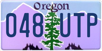 OR license plate 048UTP