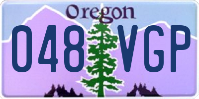 OR license plate 048VGP