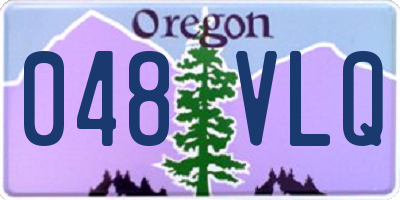 OR license plate 048VLQ