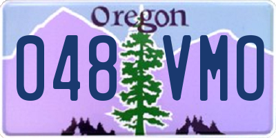 OR license plate 048VMO