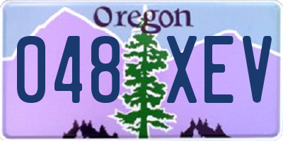 OR license plate 048XEV