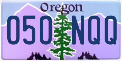 OR license plate 050NQQ
