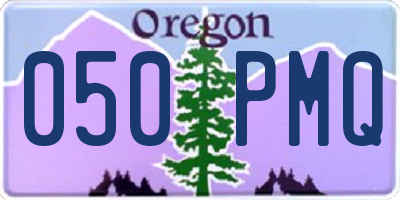 OR license plate 050PMQ