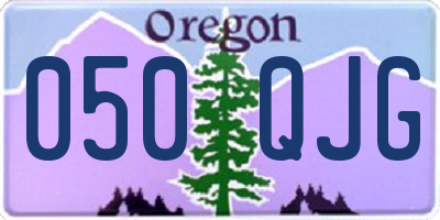 OR license plate 050QJG