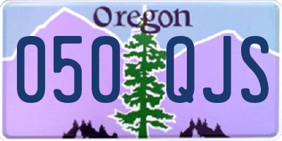OR license plate 050QJS