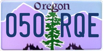 OR license plate 050RQE