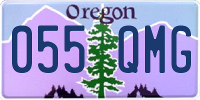 OR license plate 055QMG