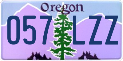 OR license plate 057LZZ