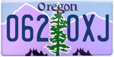 OR license plate 062OXJ