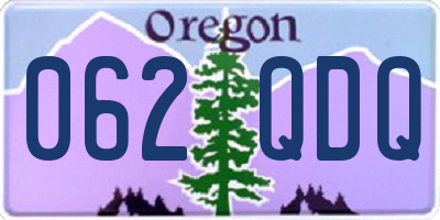 OR license plate 062QDQ