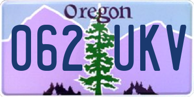 OR license plate 062UKV
