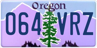 OR license plate 064VRZ