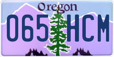 OR license plate 065HCM