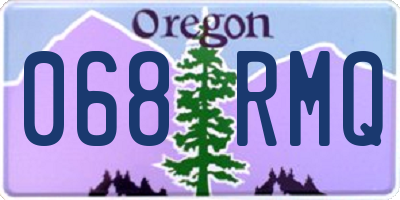OR license plate 068RMQ
