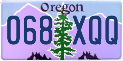 OR license plate 068XQQ