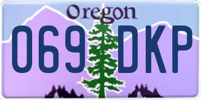 OR license plate 069DKP