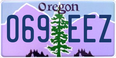 OR license plate 069EEZ