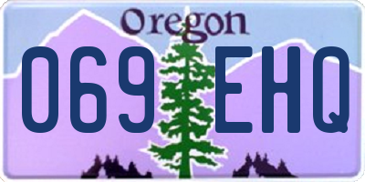 OR license plate 069EHQ