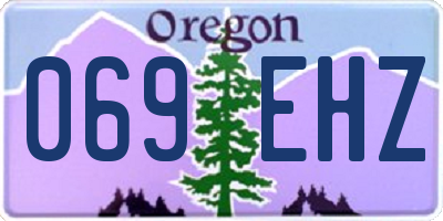 OR license plate 069EHZ