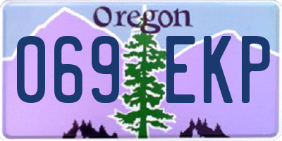 OR license plate 069EKP