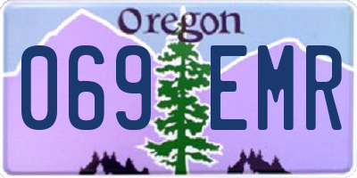 OR license plate 069EMR
