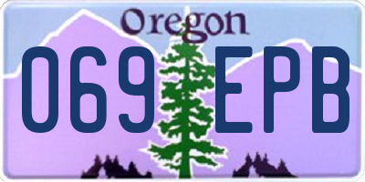 OR license plate 069EPB