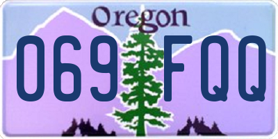 OR license plate 069FQQ