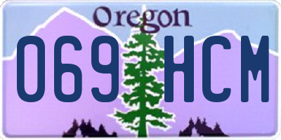 OR license plate 069HCM