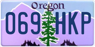 OR license plate 069HKP