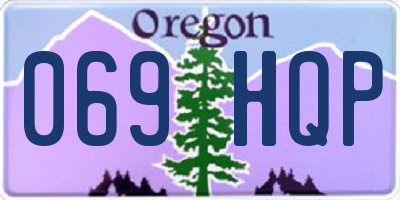OR license plate 069HQP