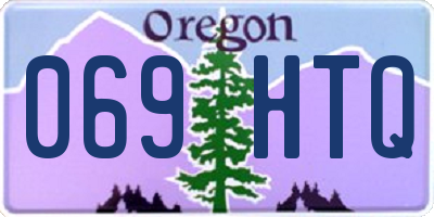 OR license plate 069HTQ