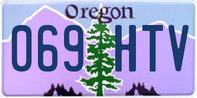 OR license plate 069HTV