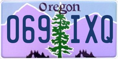 OR license plate 069IXQ